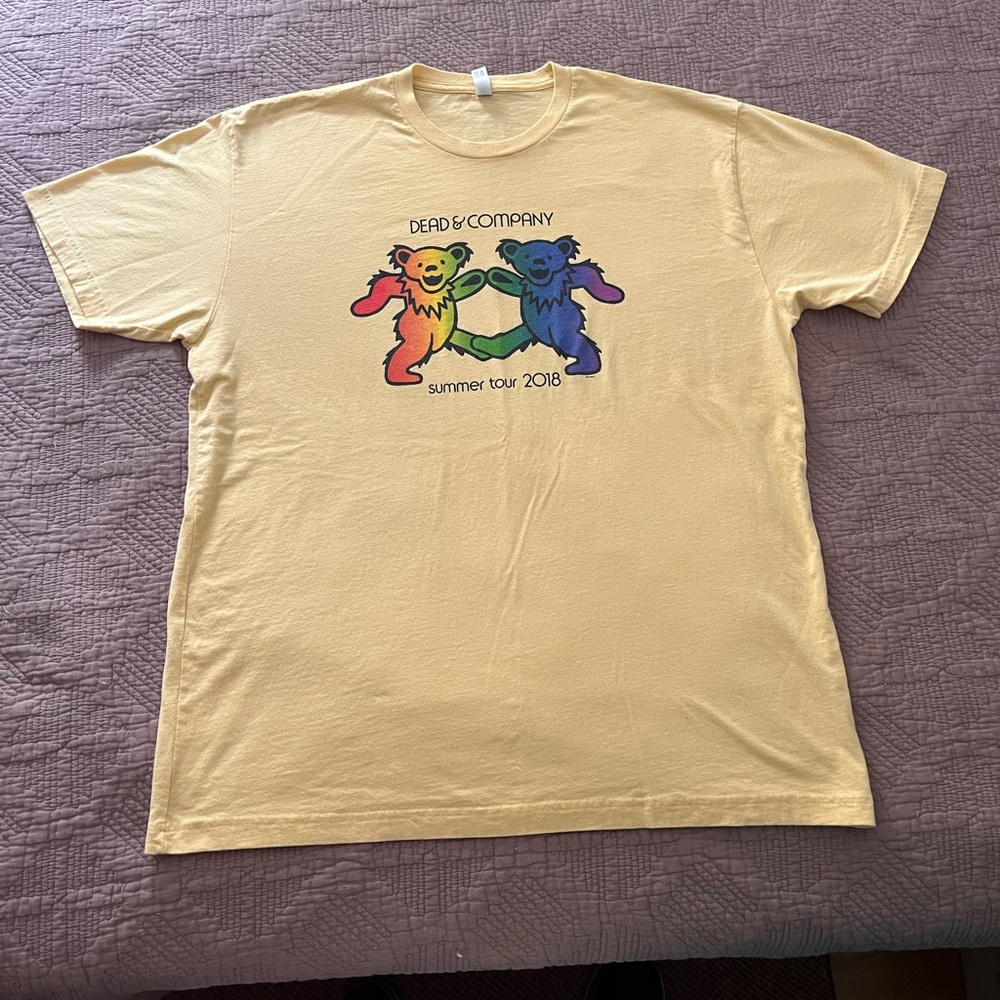 Dead and Company Unisex XL Summer Tour 2018 T-Shirt